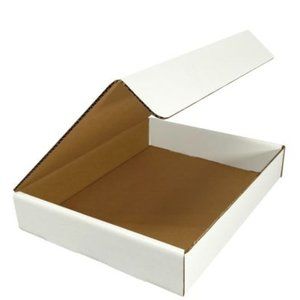 White Corrugated Mailer 9"x6.5"x1.75" - Pack of 50